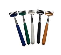 POFET Lot de 5 gratte-dos portables et extensibles pour le dos - Pour voyage, bureau, maison - Cinq couleurs