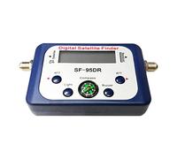 POFET Mini détecteur de signal satellite numérique LCD professionnel avec alarme et alarme pour antennes satellites