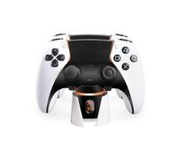 POFET Station de charge rapide PS5 pour manette PS5 DualSense Station de charge avec voyants LED RVB, version RVB tri-protection