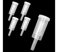 POFET Valve de Ventilation avec Anneaux d'étanchéité, Ensemble de Verrouillage de Fermentation pour Brassage à Domicile, Fabrication de vin, 5 pièces