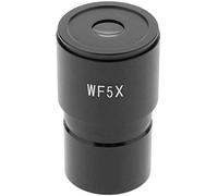 POFET WF5X Microscope grand angle Interface oculaire 23,2 mm Microscope biologique Grand champ - Noir