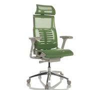 hjh OFFICE Chaise de Bureau Professionnelle POFIT G GEN2 Filet Chaise pivotante Ergonomique avec Soutien Lombaire Flexible, Vert, 652283