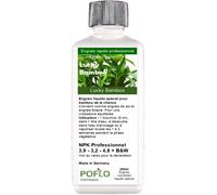 POFLO Engrais pour Lucky bamboo, bambou chinois, bambou de la chance, gamme complète d'engrais professionnel spéciale HIGH-TECH NPK pour la fertilisation du bambou Dracaena sanderiana (250ml)