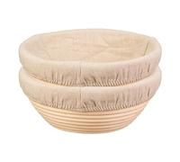 Poggapp 2 Pièces Panier à Pain Housse en Tissu Combinaison Bol de Cuisson pour la Fermentation du Levain