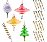 Poggapp 20 Ensembles Kit de Décoration en Bois, Kits D'Ingénierie pour la Fabrication de Décorations Suspendues