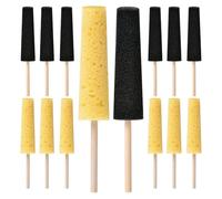 Poggapp Lot de 12 éponges en céramique pour argile et céramique - Outils de coupe - Texturation et sculpture pour artiste