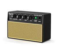 POGOLAB Amplificateur Combo Guitare 5W, Mini Ampli Portable Avec Deux Canaux, Rechargeable Bluetooth Sans Fil Pour Entraînements