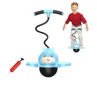 Pogos Jumper Ball - Jouet avec poignée Flexible, équipement de résistant à l'usure, gonfleur Inclus, instructeur de Fitness, développeur pour la Coordination