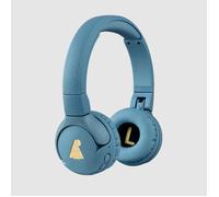 POGS Casque Audio Enfants Bluetooth - Le Gecko - Casque Solide et Pliable - Volume limité à 85 DB - Micro intégré - Bleu sans Fil