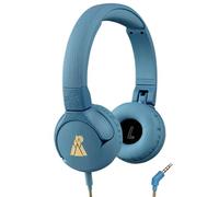 POGS Casque filaire pour enfants | The Elephant 2 | Casque réglable et durable pour enfants de 3 ans et plus | Limité à 85 dB, microphone | Casque sur-oreille | Fonction de partage de musique Câble