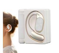 pohejuy Écouteurs intra-auriculaires sans fil, étanches et résistants à la transpiration, écouteurs portables antibruit, écouteurs supra-auriculaires avec étui pliable, pour la course, le sport, la