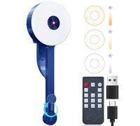 POHO O1 Webcam 4K avec couverture physique, microphone et éclairage | Compensation de l'obscurité | Mise au point automatique grand angle 83° | HDR & CMOS 1/2,55" avec 8 MP | USB-C & USB-A pour PC/Mac