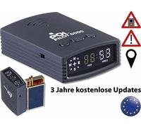 POI Pilot 6000 GPS Avertisseur de radars et de dangers avec données POI pour l'Europe