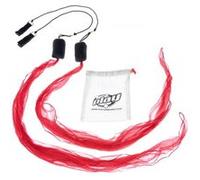 Poi soft foulards (bolas)-Play juggling- rouge Rouge G
