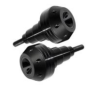 POIBNZ 2 Pièces Curseur de Cadre de Protection Antichute pour Moto pour Benelli 752 S 2018-2024, Boule Protection pour Moto Cadre Protection Contre Les Chutes Barre Carénage,C Black