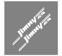 POIBNZ Autocollant D'insigne de Voiture pour Suzuki Jimny, Mode Imperméable Badge Emblème Logo Autocollants, Stickers de Décoration Extérieure de Voiture,A