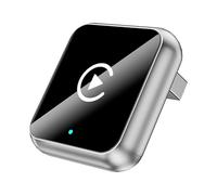 POIBNZ Carplay Adaptateur sans Fil pour Jeep Wrangler 2018-2025, Convertisseur Android Auto Carplay, 2 en 1 Plug & Play Connexion Automatique Filaire à sans Fil