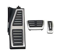 POIBNZ Pédale Pied Voiture pour Audi A8 2019-2021, Antidérapantes Frein D'accélérateur Couvre-Pédale De Voiture, Durable Repose-Pied Couvercle Repos Pédales