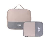 PoicVasd Lot de 2 sacs de rangement pour médicaments à usage domestique - Mode - Option de couleur - Sac clinique de crise - Organisateurs pratiques - Ensemble de soins de crise