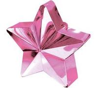 POIDS BALLON ÉTOILE 10CM 150G ROSE BRILLANT