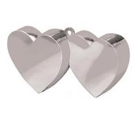 Poids à ballon Coeur Argent argent G