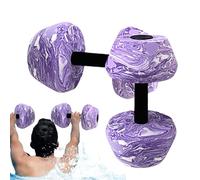 Poids à eau pour piscine 2 - Kit antidérapant pour gymnase d'eau | Ensemble d'haltères pour l'aquagym équipement d'aérobic pour femmes hommes adultes débutants gymnastique aquatique en plein