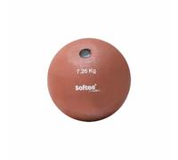 Poids à lancer en caoutchouc Softee 7.25Kg Rouge 7,25 kg