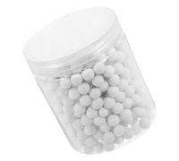 Poids à Tarte en Céramique 800g, Blanc, pour Cuisson au Four | Billes Rondes Réutilisables, Limitent le Retrait des Fonds, Livrées Bouteille de Rangement