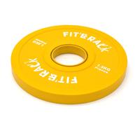 Poids Additionnel Jointé Fit & Rack 1,5kg Jaune TU