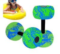 Poids Aquatiques Pour Gymnastique En Piscine, 2 Pièces Haltères de Résistance pour Piscine, Entraîneur de Force Aquatique pour Séniors Récupération Femmes Hommes Natation Entraînement Musculaire