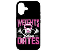 Poids Avant Les Dates Fitness Lover Athlete Coque pour iPhone 17