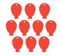 Poids Ballon 20 pièces poids for ballons de couleur vive | Blocs de poids anti-flottants colorés suspendus réutilisables(-Balloon Red)