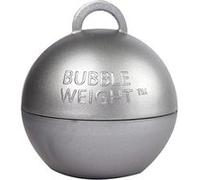 poids bubble pour ballon - argent - creative party bw015 Gris