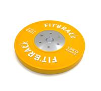 Poids Compétition 2.0 Fit & Rack 15kg Jaune TU
