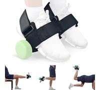 Poids de cheville réglable avec système de double sangle sécurisé pour des entraînements ciblés sur les jambes, les fléchisseurs de hanche, les ischio-jambiers et le soutien de l'attelle tibiale (lot
