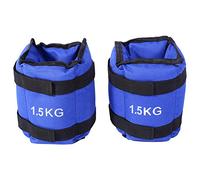 Poids de Cheville Réglables, Set de 2 x 1,5 kg, pour Course, Marche, Fitness et Exercices de Gymnastique