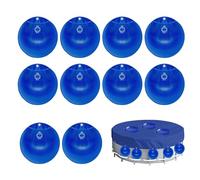 Poids De Couverture De Piscine - Sacs À Eau pour Couverture De Piscine, Couvertures De Piscines, 10 Sacs d'eau De avec Boucle, Poids De Épais pour Bord De, Jardin, Sol d'hiver