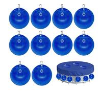 Poids De Couverture Piscine,10 Pièces Sacs d'eau avec Boucle pour Bassin - Poids De Bac Épaissis | pour Bord De Piscine Arrière-Cour Jardin Hiver Sol Natation Patio Pelouse
