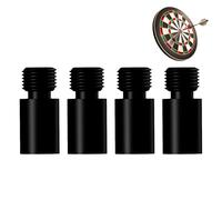 Poids de Fléchette en Laiton, Ajusteur en Laiton Noir 2BA pour Fléchettes en 4 Pièces, Accessoire de Réglage et Matériel d'Entraînement pour Joueurs Pratique Exercice Compétitions Adultes Débutants Lo