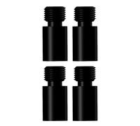 Poids de fléchettes en laiton, 4 pièces, ajusteur de fléchettes en laiton noir 2BA - Outil de réglage pour les joueurs, les exercices de pratique, les compétitions, les adultes et les amateurs de