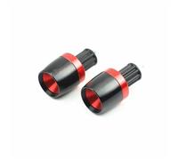 Poids De Guidon Embouts De Guidon Pour Moto Pour Pour CB 250 400 500 500X 500F 600 1300 Bouchons D'extrémité Poignées Capuchons En Aluminium Moto Aluminium Poignée Embout