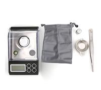 Poids de haute précision numérique Milligram Mini Electronic Powder Bijoux Scale de qualité stable Utilisation pratique pour les bijoux alimentaires ABS ACIER INOXDUBLE 30G 0,001G (50g / 0,001g)