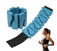 Poids de la cheville | 2 poids à la main pour les femmes - poignet en silicone réglable PILATES ATTRIMINA Support bracelet pour la marche, le ballet, le fitness