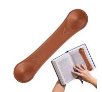 Poids de la page du livre - Porte-pages lavable - En cuir synthétique - Marque-page magnétique - Support portable pour livre de lecture sans effort - Pour livres de cuisine en papier, livres de