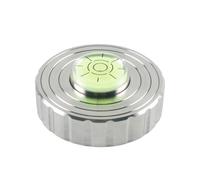 Poids de la platine en acier inoxydable - Stabilisateur réglable - Base antidérapante - Outil de nivellement - Stabilisateur de disque en acier inoxydable