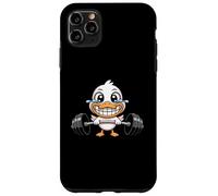 Poids de Levage Amusant en Forme de Canard Coque pour iPhone 11 Pro Max