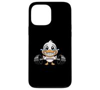 Poids de Levage Amusant en Forme de Canard Coque pour iPhone 13 Pro Max
