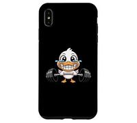 Poids de Levage Amusant en Forme de Canard Coque pour iPhone XS Max