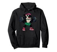 Poids de Levage de Baleine Orque Style années 90 Sweat à Capuche