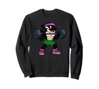 Poids de Levage de Baleine Orque Style années 90 Sweatshirt